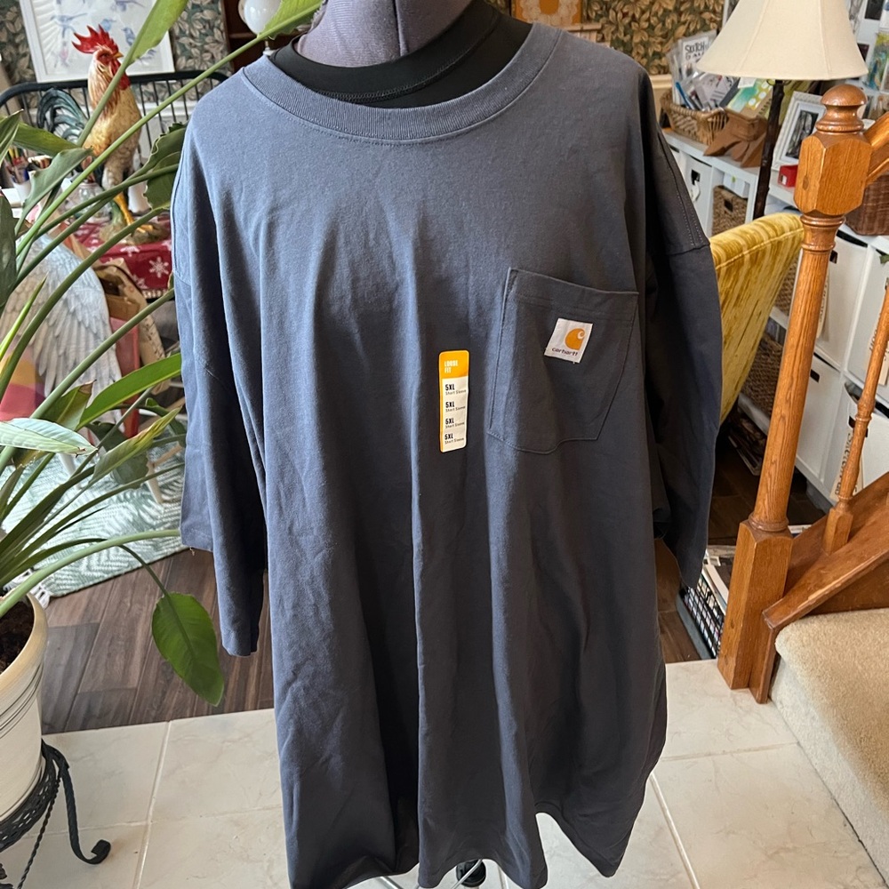 Carhartt Men's Dark Gray short Sleeve Tee 5XL new with tags